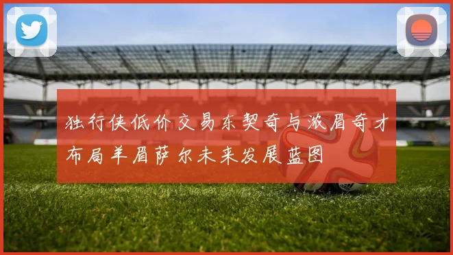 独行侠低价交易东契奇与浓眉奇才布局羊眉萨尔未来发展蓝图